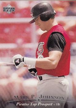 #209 Mark Johnson - Carolina Mudcats - 1995 Upper Deck Minor League Baseball