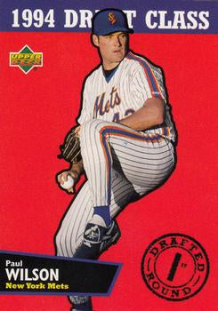 #215 Paul Wilson - St. Lucie Mets - 1995 Upper Deck Minor League Baseball