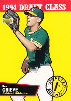 #216 Ben Grieve - Southern Oregon Athletics - 1995 Upper Deck Minor League Baseball