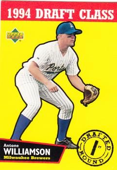 #218 Antone Williamson - Stockton Ports - 1995 Upper Deck Minor League Baseball