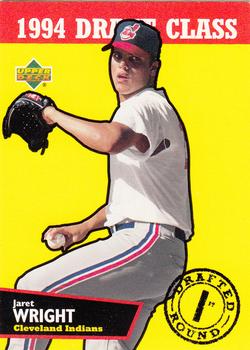 #221 Jaret Wright - Burlington Indians - 1995 Upper Deck Minor League Baseball