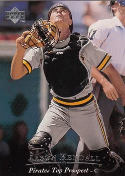 #27 Jason Kendall - Salem Buccaneers - 1995 Upper Deck Minor League Baseball