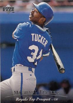 #2 Michael Tucker - Omaha Royals - 1995 Upper Deck Minor League Baseball