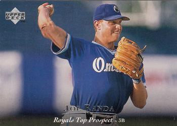 #31 Joe Randa - Omaha Royals - 1995 Upper Deck Minor League Baseball