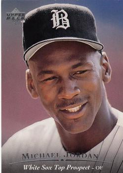 #45 Michael Jordan - Birmingham Barons - 1995 Upper Deck Minor League Baseball