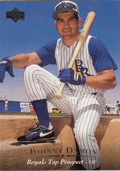 #6 Johnny Damon - Wilmington Blue Rocks - 1995 Upper Deck Minor League Baseball