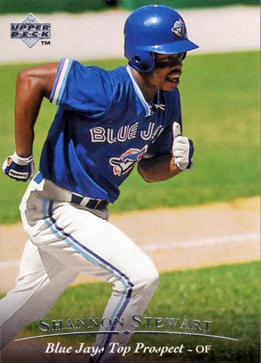 #32 Shannon Stewart - Hagerstown Suns - 1995 Upper Deck Minor League Baseball