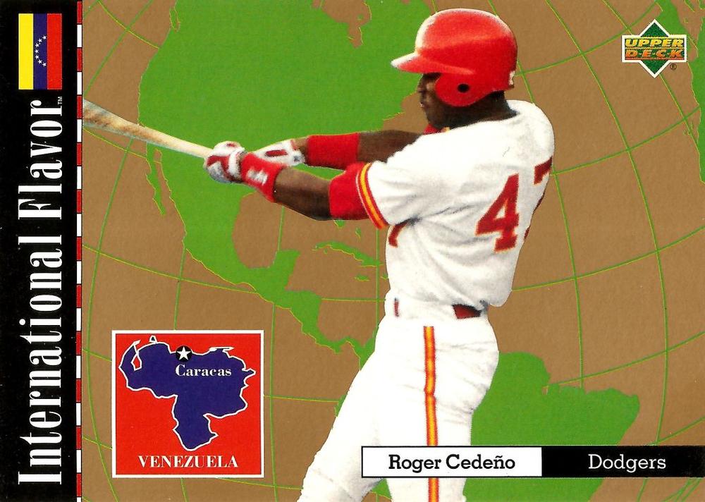 #107 Roger Cedeno - Albuquerque Dukes - 1995 Upper Deck Minor League Baseball