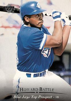 #124 Howard Battle - Syracuse Chiefs - 1995 Upper Deck Minor League Baseball