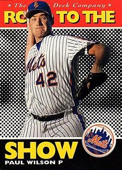 #169 Paul Wilson - St. Lucie Mets - 1995 Upper Deck Minor League Baseball