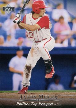 #207 Jason Moler - Reading Phillies - 1995 Upper Deck Minor League Baseball