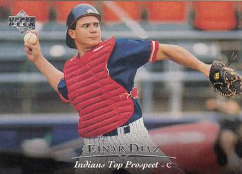 #53 Einar Diaz - Columbus Redstixx - 1995 Upper Deck Minor League Baseball