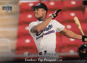 #8 Ruben Rivera - Greensboro Bats - 1995 Upper Deck Minor League Baseball
