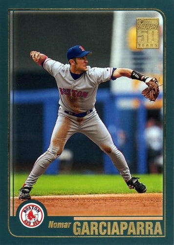 #665 Nomar Garciaparra - Boston Red Sox - 2001 Topps Baseball