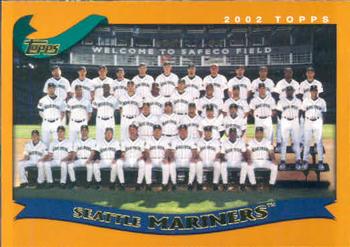 #666 Seattle Mariners - Seattle Mariners - 2002 Topps Baseball