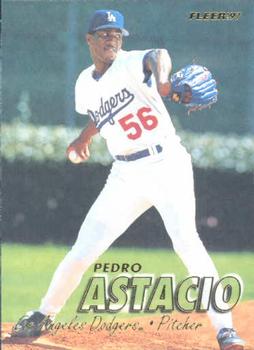 #667 Pedro Astacio - Los Angeles Dodgers - 1997 Fleer Baseball