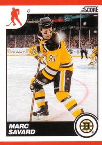 #66 Marc Savard - Boston Bruins - 2010-11 Score Hockey