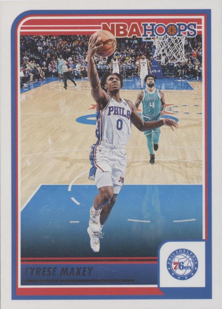 #66 Tyrese Maxey - Philadelphia 76ers - 2023-24 Hoops Basketball