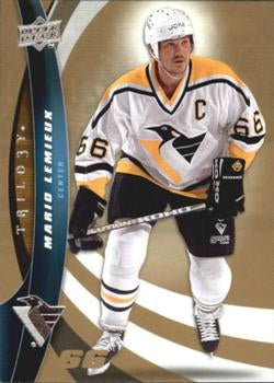 #66 Mario Lemieux - Pittsburgh Penguins - 2009-10 Upper Deck Trilogy Hockey
