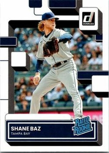 #66 Shane Baz - Tampa Bay Rays - 2022 Donruss Baseball