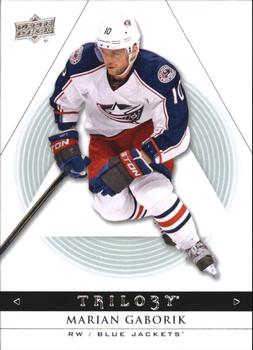 #66 Marian Gaborik - Columbus Blue Jackets - 2013-14 Upper Deck Trilogy Hockey