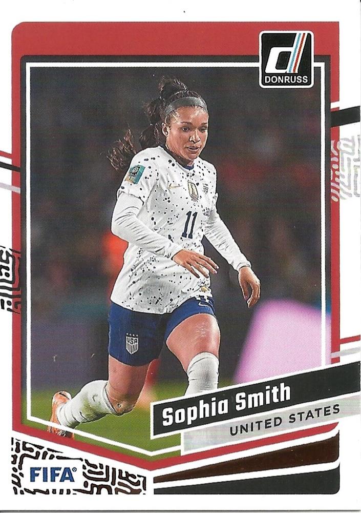 #66 Sophia Smith - USA - 2023-24 Donruss Soccer