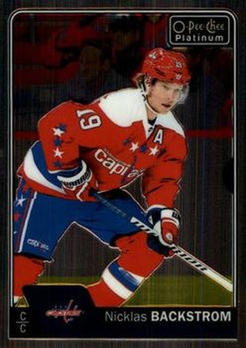 #66 Nicklas Backstrom - Washington Capitals - 2016-17 O-Pee-Chee Platinum Hockey