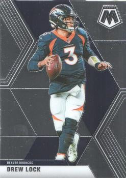 #66 Drew Lock - Denver Broncos - 2020 Panini Mosaic Football
