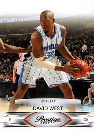 #66 David West - New Orleans Hornets - 2009-10 Panini Prestige Basketball