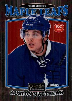#R-66 Auston Matthews - Toronto Maple Leafs - 2016-17 O-Pee-Chee Platinum - Retro Hockey