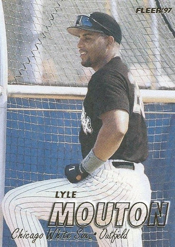 #66 Lyle Mouton - Chicago White Sox - 1997 Fleer Baseball