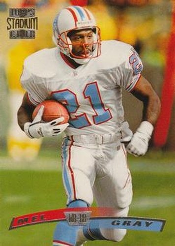 #66 Mel Gray - Houston Oilers - 1996 Stadium Club Football