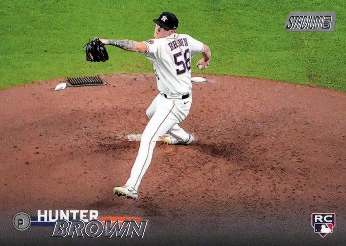 #66 Hunter Brown - Houston Astros - 2023 Stadium Club Baseball