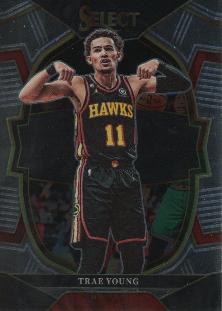 #66 Trae Young - Atlanta Hawks - 2022-23 Panini Select Basketball