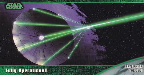 #66 Fully Operational! - 1997 Topps Widevision Star Wars Trilogy