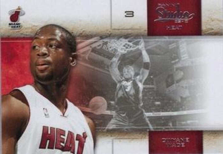 #66 Dwyane Wade - Miami Heat - 2009-10 Panini Studio Basketball