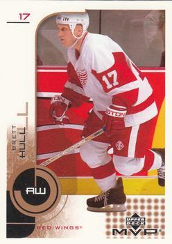 #66 Brett Hull - Detroit Red Wings - 2002-03 Upper Deck MVP Hockey