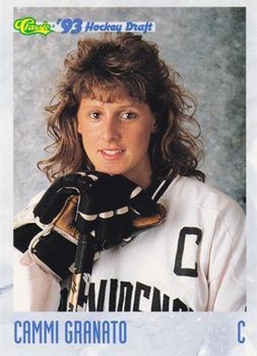 #66 Cammi Granato - Providence Friars - 1993 Classic '93 Hockey Draft Hockey