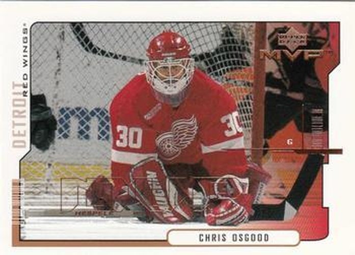 #66 Chris Osgood - Detroit Red Wings - 2000-01 Upper Deck MVP Hockey