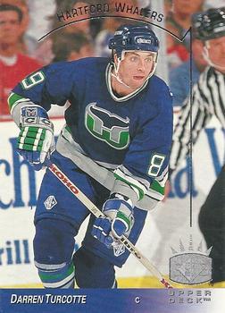 #66 Darren Turcotte - Hartford Whalers - 1993-94 Upper Deck - SP Hockey