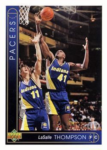 #66 LaSalle Thompson - Indiana Pacers - 1993-94 Upper Deck Basketball