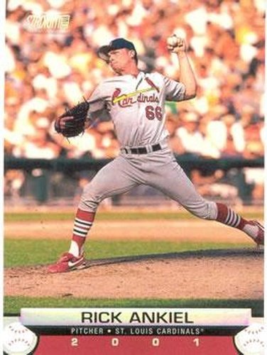 #66 Rick Ankiel - St. Louis Cardinals - 2001 Stadium Club Baseball