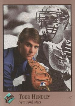 #66 Todd Hundley - New York Mets - 1992 Studio Baseball