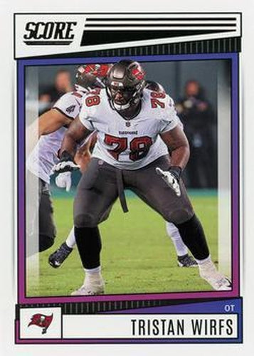 #66 Tristan Wirfs - Tampa Bay Buccaneers - 2022 Score Football