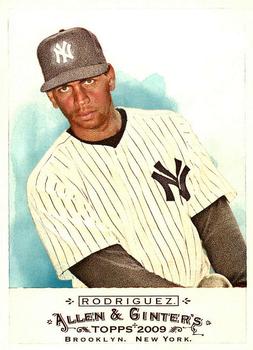 #66 Alex Rodriguez - New York Yankees - 2009 Topps Allen & Ginter Baseball