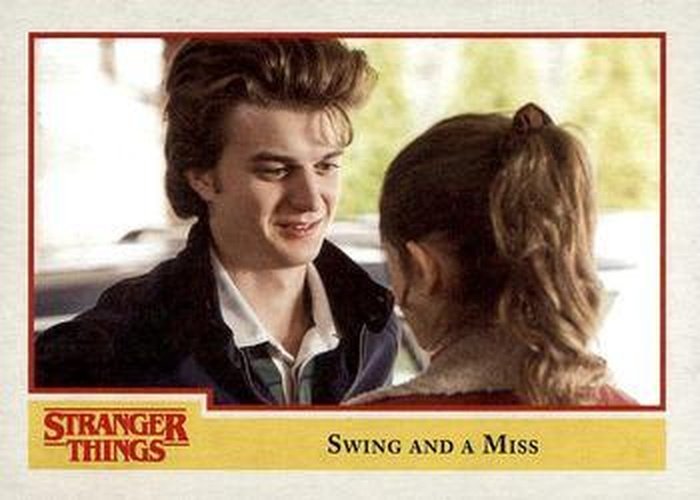 #66 Swing and a Miss - 2018 Topps Stranger Things