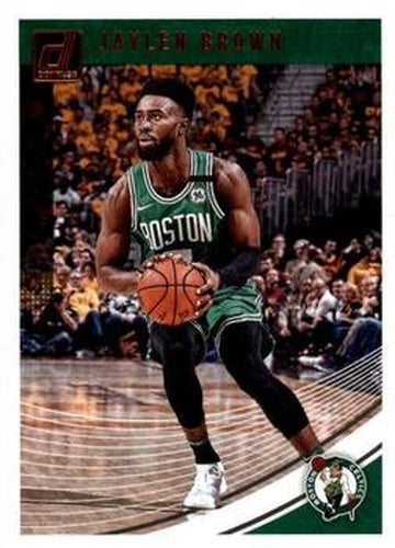 #66 Jaylen Brown - Boston Celtics - 2018-19 Donruss Basketball