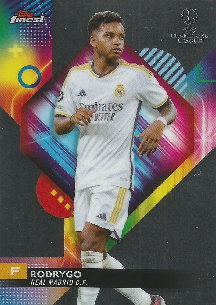 #66 Rodrygo - Real Madrid CF - 2023-24 Finest UEFA Club Competitions Soccer