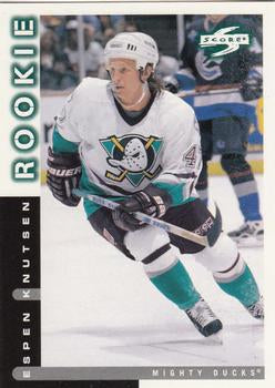 #66 Espen Knutsen - Anaheim Mighty Ducks - 1997-98 Score Hockey