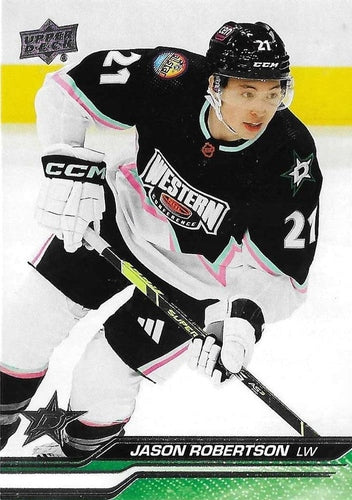 #670 Jason Robertson - Dallas Stars -2023-24 Upper Deck Hockey